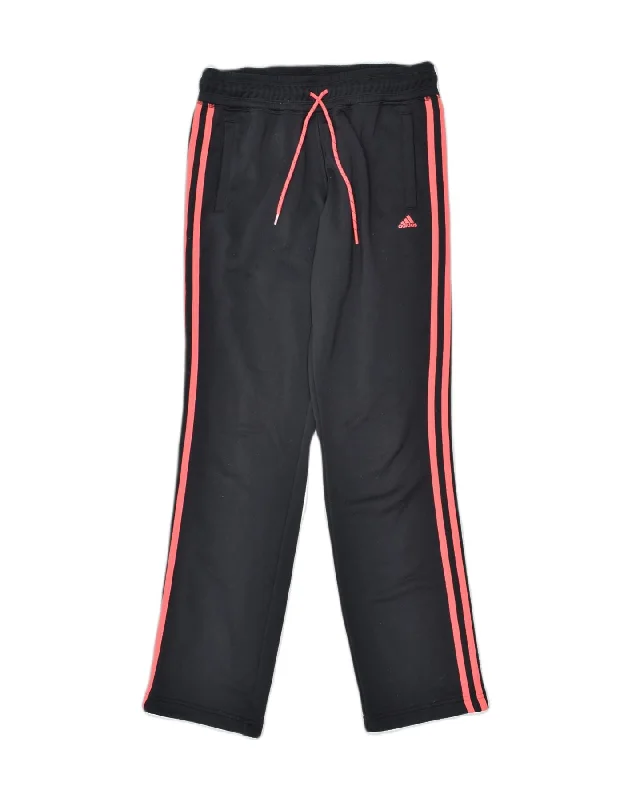 ADIDAS Womens Tracksuit Trousers UK 8/10 Small Black