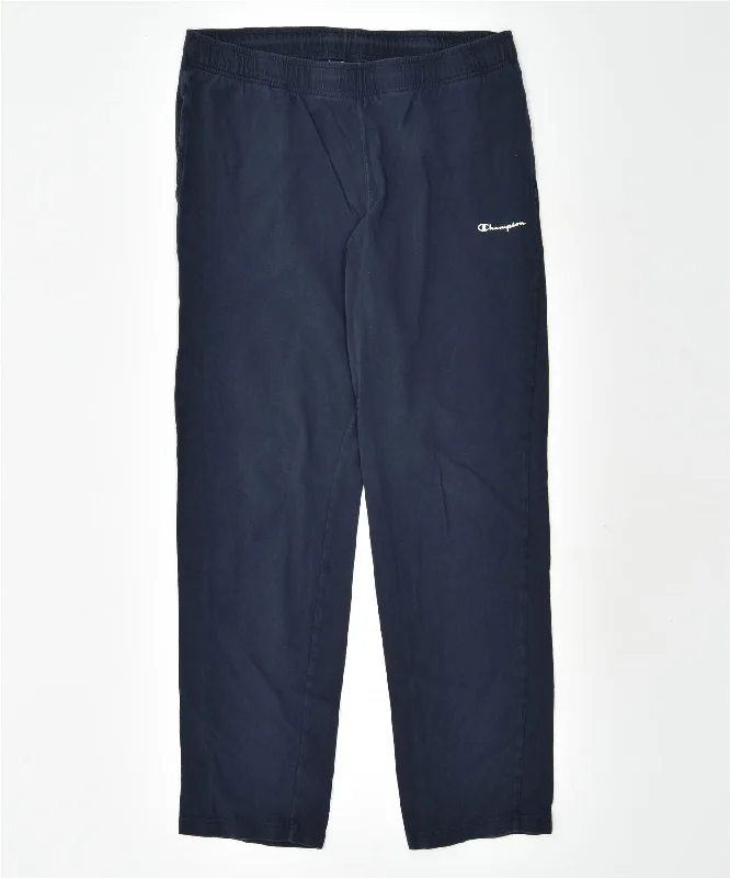 CHAMPION Womens Tracksuit Trousers 2XL Navy Blue