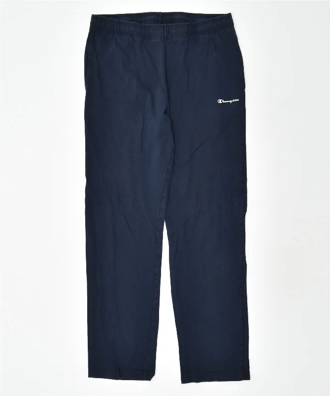 CHAMPION Womens Tracksuit Trousers 2XL Navy Blue