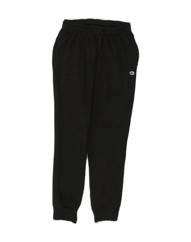 CHAMPION Womens Tracksuit Trousers Joggers UK 14 Large Black Cotton Trousers Velvet Soft CHAMPION Womens Tracksuit Trousers Joggers UK 14 Large Black Cotton Trousers Velvet Soft