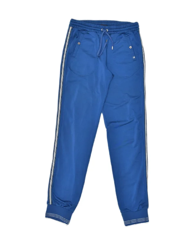 CHAMPION Womens Tracksuit Trousers Joggers UK 14 Large Blue Trousers Mesh Breathable CHAMPION Womens Tracksuit Trousers Joggers UK 14 Large Blue Trousers Mesh Breathable