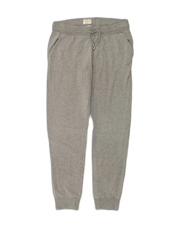 CHAMPION Womens Tracksuit Trousers Joggers UK 18 XL Grey Cotton Trousers stylish modern CHAMPION Womens Tracksuit Trousers Joggers UK 18 XL Grey Cotton Trousers stylish modern