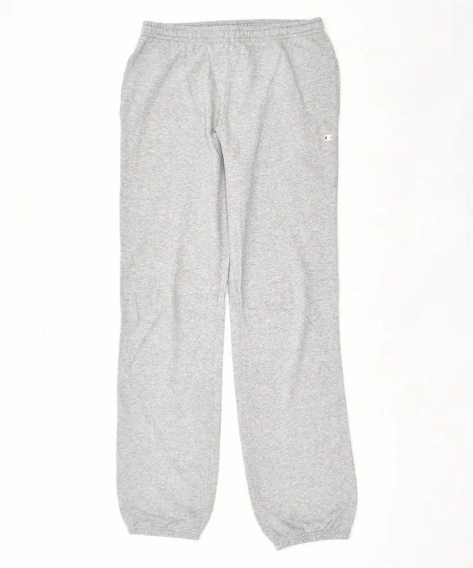 CHAMPION Womens Tracksuit Trousers Joggers UK 18 XL Grey Polyester