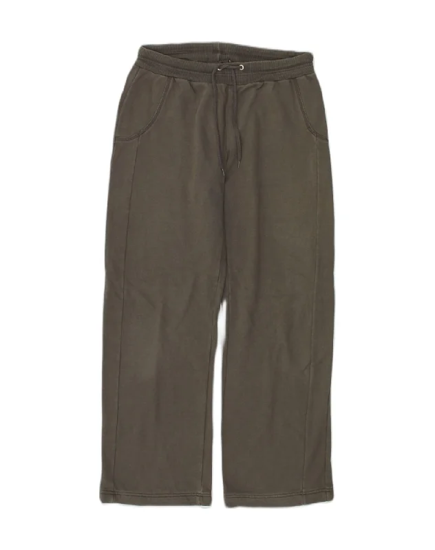 CHAMPION Womens Tracksuit Trousers UK 14 Medium Grey Cotton Trousers Top Rated