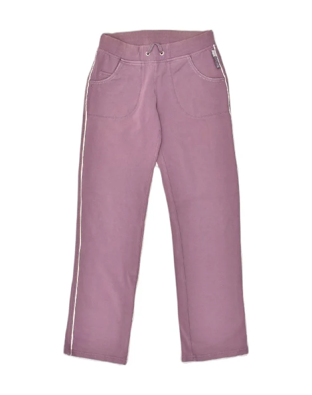 CHAMPION Womens Tracksuit Trousers UK 14 Medium Purple Trousers Custom Made