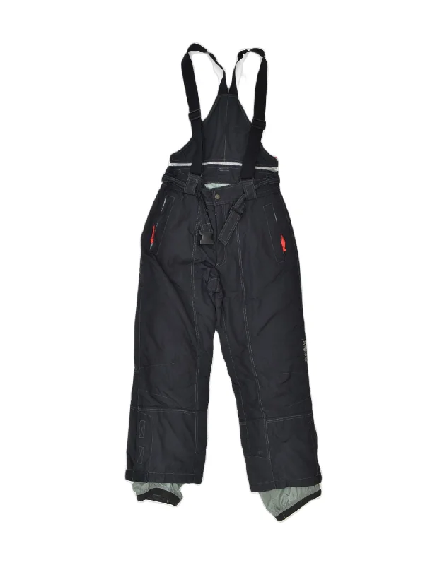 COLMAR Womens Dungarees Ski Trousers IT 46 Small Black Nylon