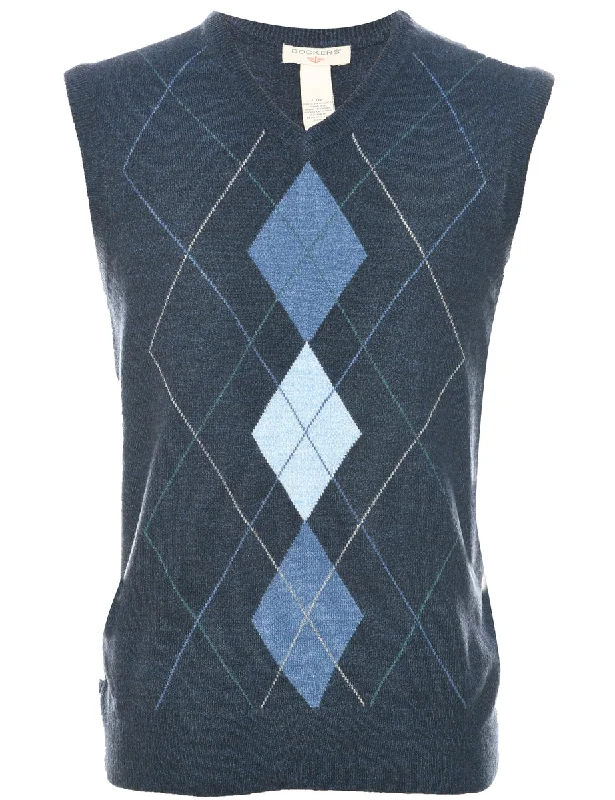 Dockers Argyle Sweater Vest - L