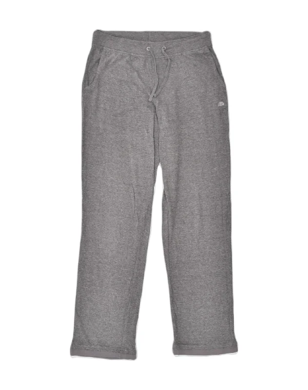 ELLESSE Womens Tracksuit Trousers UK 10 Small Grey Cotton