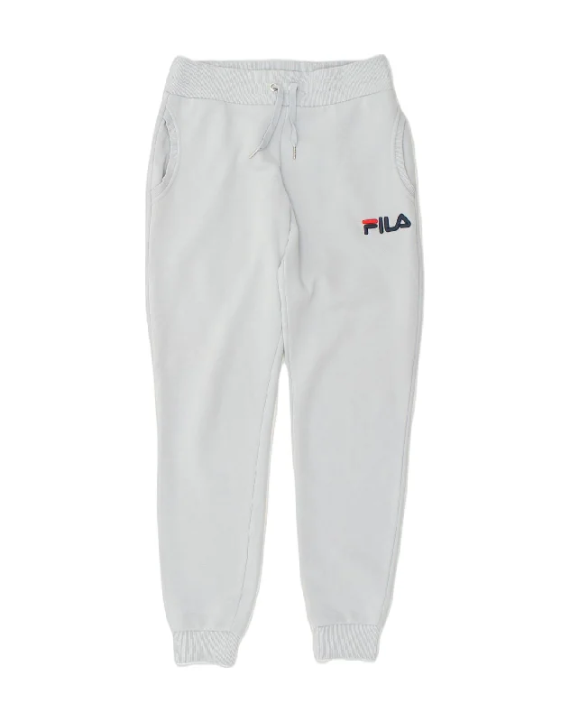 FILA Womens Tracksuit Trousers Joggers UK 10 Small Blue Cotton Trousers Capri Summer FILA Womens Tracksuit Trousers Joggers UK 10 Small Blue Cotton Trousers Capri Summer