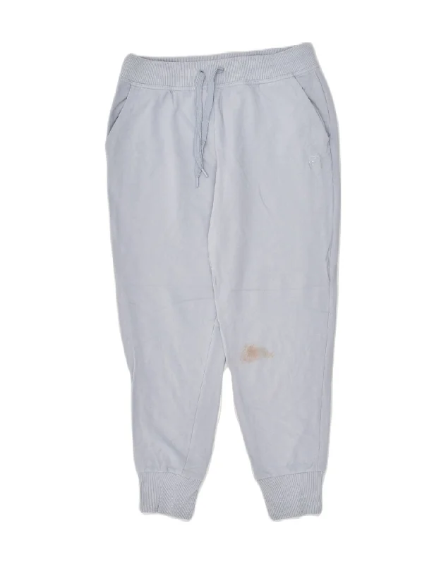 FILA Womens Tracksuit Trousers Joggers UK 14 Medium Blue Cotton Trousers Exclusive Limited