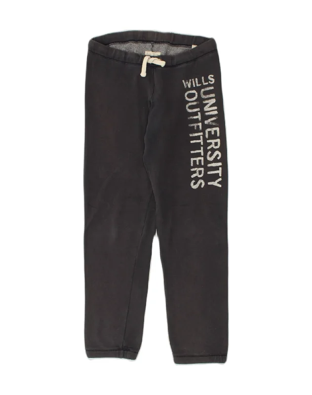 JACK WILLS Womens Graphic Tracksuit Trousers UK 10 Small Navy Blue Cotton Trousers Favorite Customer JACK WILLS Womens Graphic Tracksuit Trousers UK 10 Small Navy Blue Cotton Trousers Favorite Customer