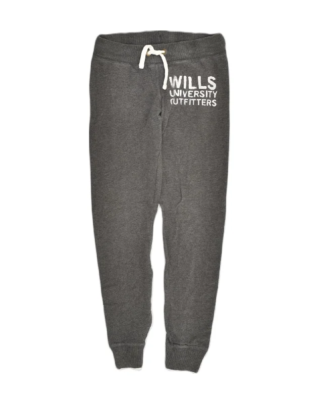 JACK WILLS Womens Tracksuit Trousers Joggers UK 8 Small Grey Cotton Trousers Ceremony Elegant JACK WILLS Womens Tracksuit Trousers Joggers UK 8 Small Grey Cotton Trousers Ceremony Elegant