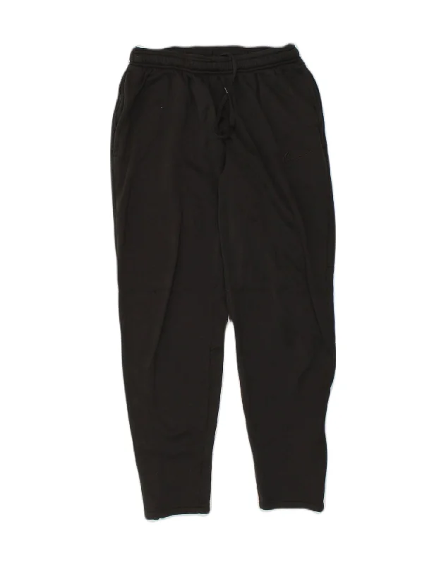 NIKE Womens Dri Fit Tracksuit Trousers UK 12 Medium Black Polyester Trousers versatile all-occasion
