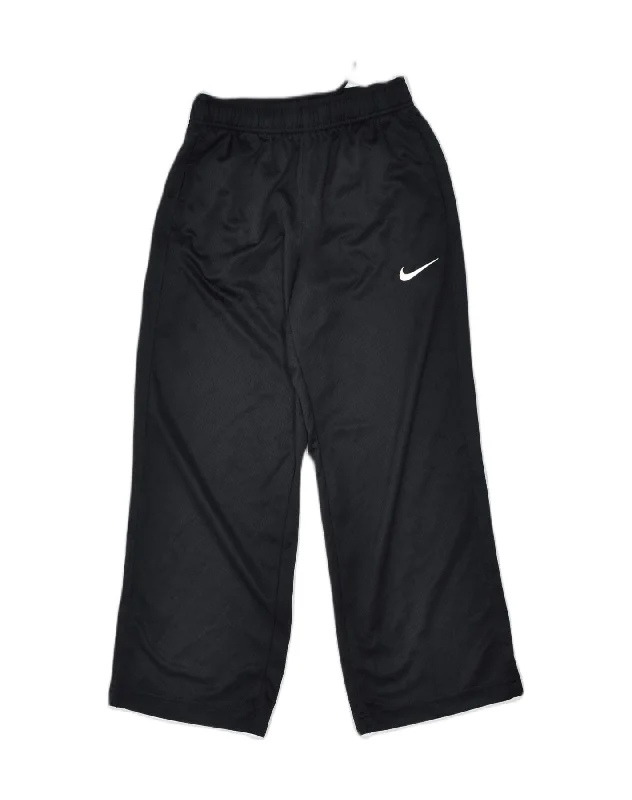 NIKE Womens Tracksuit Trousers Medium Black Polyester