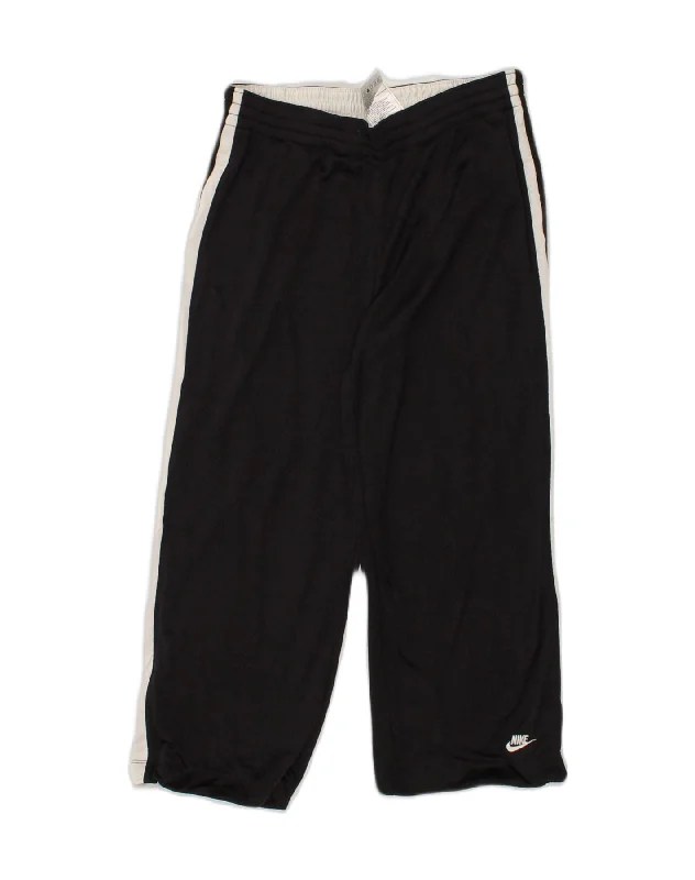 NIKE Womens Tracksuit Trousers Small Black Colourblock Nylon Trousers Timeless Classic NIKE Womens Tracksuit Trousers Small Black Colourblock Nylon Trousers Timeless Classic