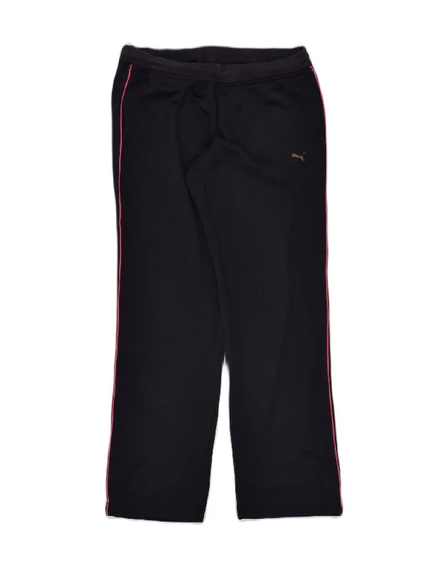 PUMA Womens Tracksuit Trousers UK 12 Medium Navy Blue Polyester Trousers Recommended Stylist PUMA Womens Tracksuit Trousers UK 12 Medium Navy Blue Polyester Trousers Recommended Stylist