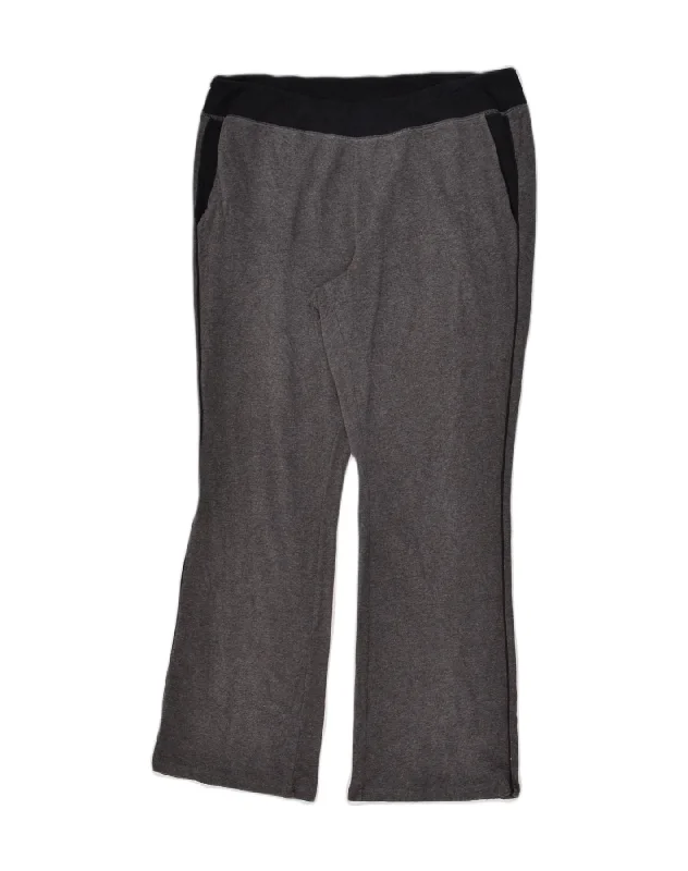 RALPH LAUREN Womens Tracksuit Trousers UK 18 XL Grey Cotton Trousers Plaid Checkered RALPH LAUREN Womens Tracksuit Trousers UK 18 XL Grey Cotton Trousers Plaid Checkered