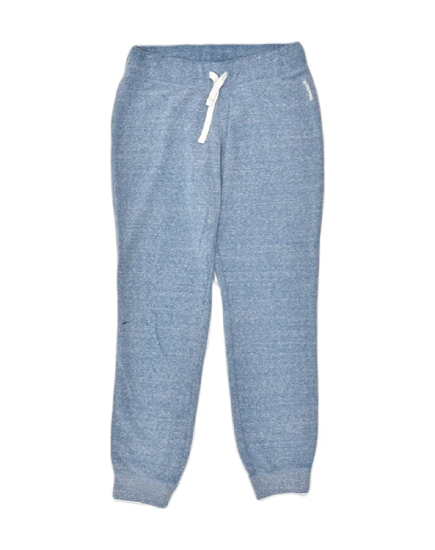 REEBOK Womens Tracksuit Trousers Joggers UK 12 Medium Blue Cotton Chinos Cotton Straight Leg REEBOK Womens Tracksuit Trousers Joggers UK 12 Medium Blue Cotton Chinos Cotton Straight Leg