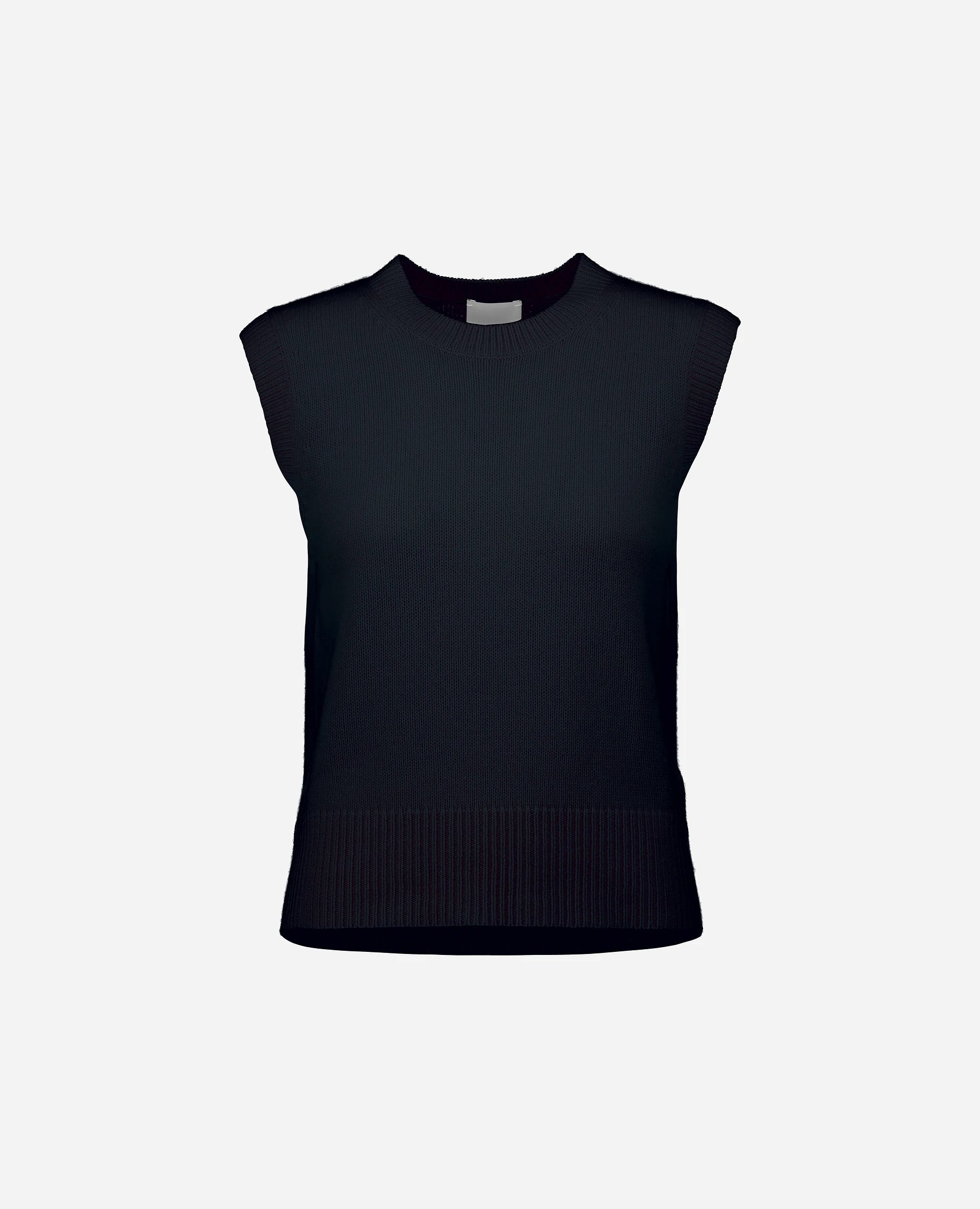 Cashmere Pullover in Navy - Gerade Passform Bolero Style Sweater