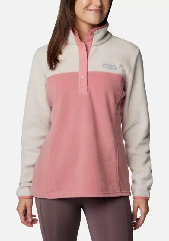 Columbia Benton Springs™ Half Snap Pullover, Pink Fine Merino Wool