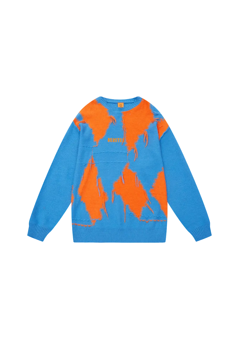 Embroidered Pullover Sweater Turtleneck Warm Pullover