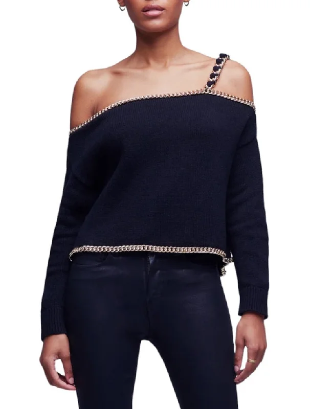 Jayden Chain Pullover - L’AGENCE Cold Shoulder Design