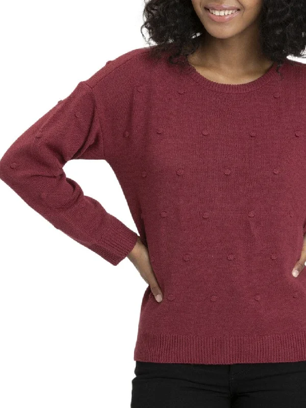 Maeve Cozy Textured Pullover Soft Wool Sweater