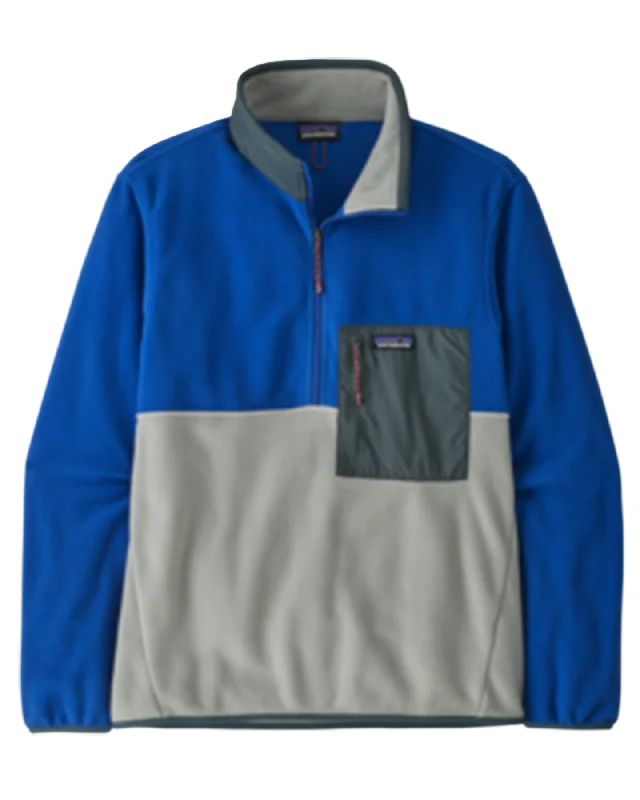 Patagonia Microdini 1/2 Zip Pullover - Sleet Green Chunky Knit Pullover