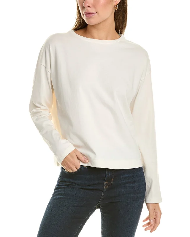 Vince Boatneck Pullover Solo Sleeve Pullover