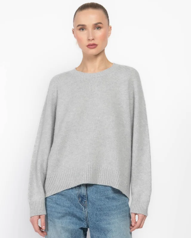 Round Neck Pullover High Neck Pullover