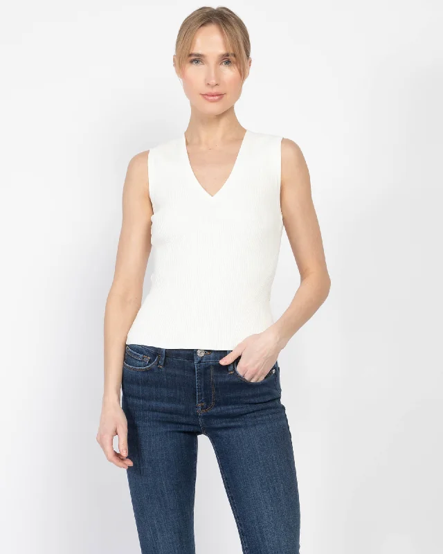Sleeveless Sid Pullover Halter Neck Top