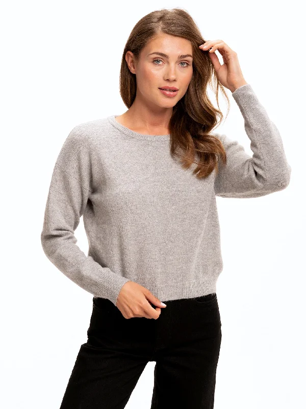 Yvonne Knit Pullover Shirred Sleeve Feminine