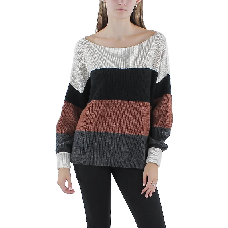 French Connection Womens Cotton Knit Pullover Sweater