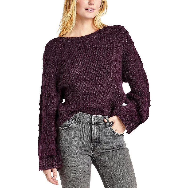 Splendid Womens Rayne Mohair Blend Pullover Crewneck Sweater